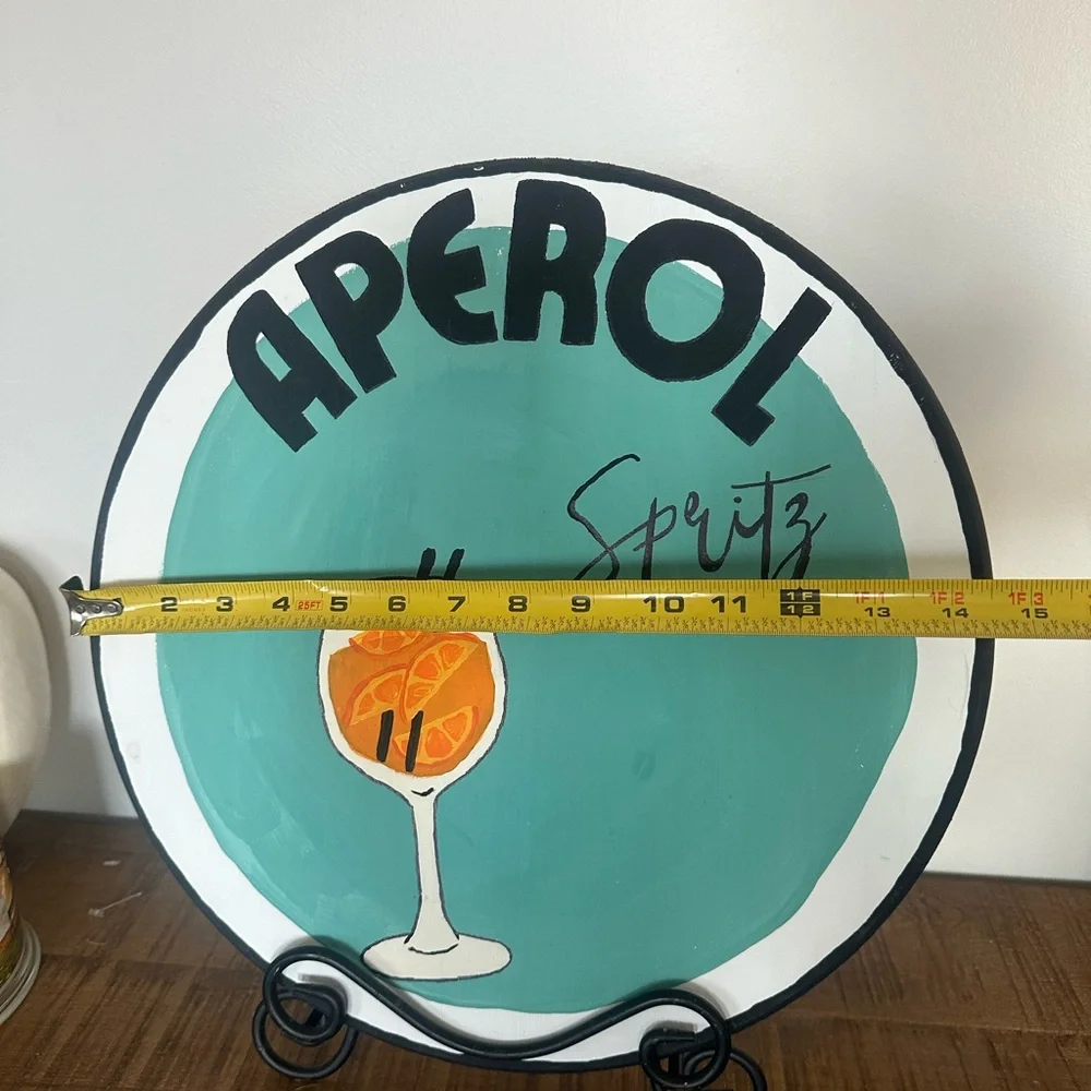 Aperol Spritz‎ Handcrafted Plaque / Sign